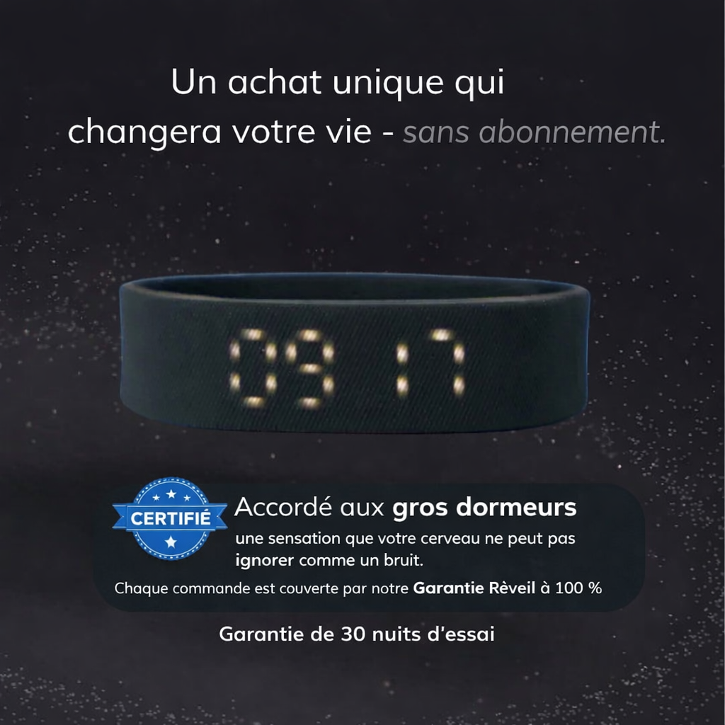 Réveil Vibrant Intelligent – KOVA PRO