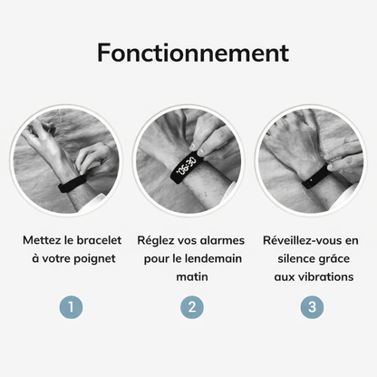 Réveil Vibrant Intelligent – KOVA PRO