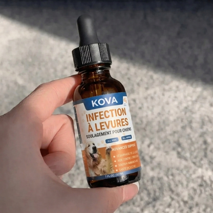 KOVA PURE™ – Gouttes Antifongiques pour Chien