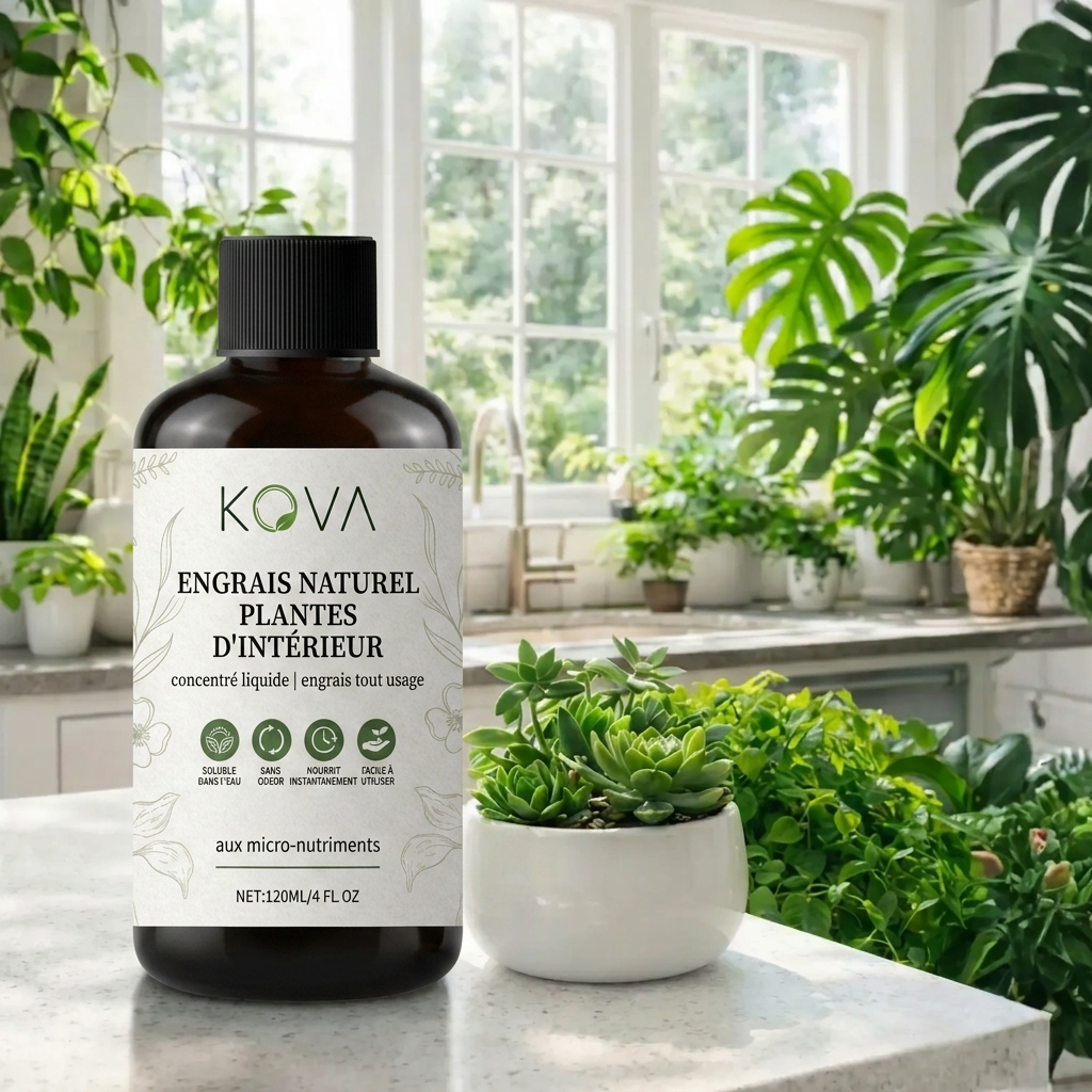 Kova Care® — Engrais Naturel pour Plantes d'Intérieur